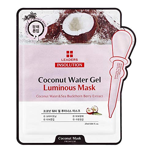 Máscara Facial Kollab Leaders Insolution Coconut Water Gel Luminous Mask