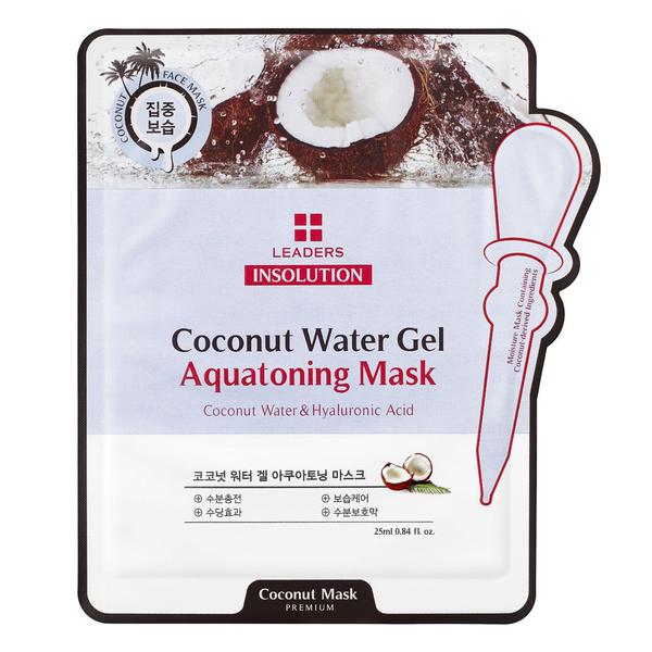 Máscara Facial Leaders - Insolution Coconut Water Gel Aquatoning