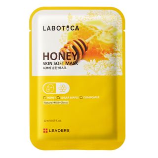 Máscara Facial Leaders - Labotica Skin Soft Honey 1 Un