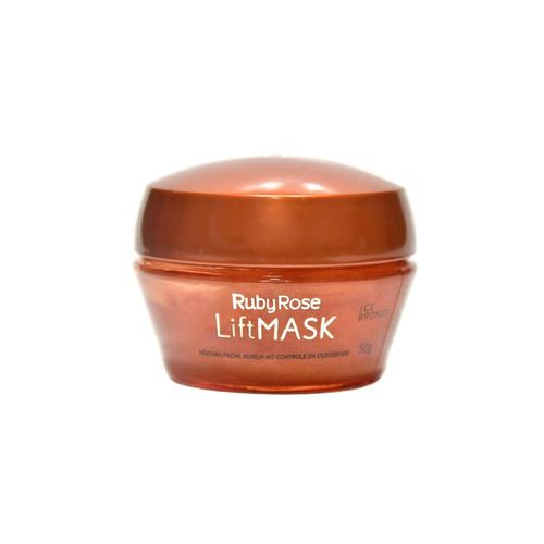 Máscara Facial Lift Mask Ice Bronze Ruby Rose 50g Hb-403