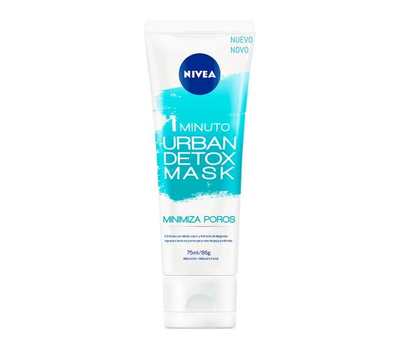Máscara Facial Minimiza Poros 1 Minuto Urban Skin Detox Mask 75ml Nivea - 1 Unidade