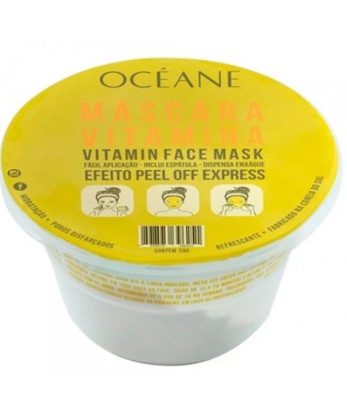Máscara Facial Océane - Vitamina