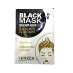 Máscara Facial Preta Removedora de Cravos Black Mask Sachê 10g Fenzza