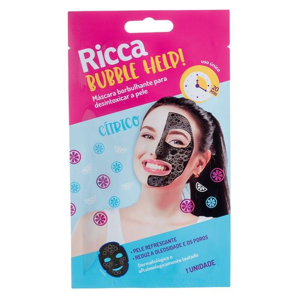 Máscara Facial Ricca - Bubble Help!