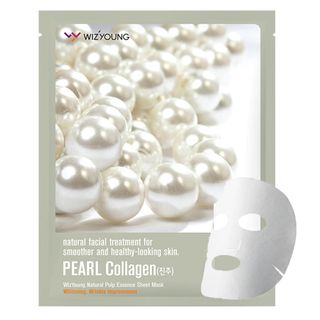 Máscara Facial Sisi Cosméticos - Wizyoung Pearl Collagen 1 Un