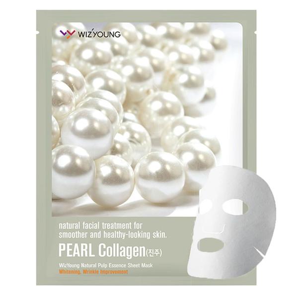Máscara Facial Sisi Cosméticos -Wizyoung Pearl Collagen