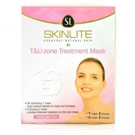 Máscara Facial Skinlite Tratamento T&u - 4 Unidades