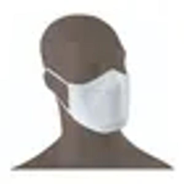 Máscara Facial Trifil de Poliamida Sem Costura Kit com 6 - 3 Pretas e 3 Brancas