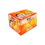 Máscara Facial Vitamina C Spa Facial New Beauty - Display Com 50 Sachê 8g