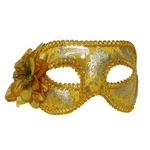 Mascara Fantasia Carnaval Kit 6 Uni - Amarelo
