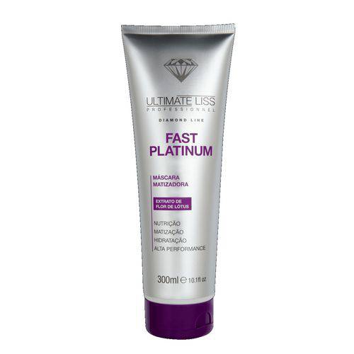 Mascara Fast Platinum Diamond 300ml Ultimate Liss - Ultimateliss
