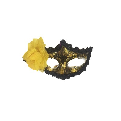 Máscara Florata - Cor Dourada - Unidade