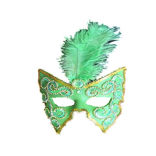 Máscara Fly - Verde e Ouro - Unidade