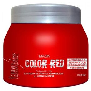 Máscara Forever Liss Professional Color Red Tonalizante 250g