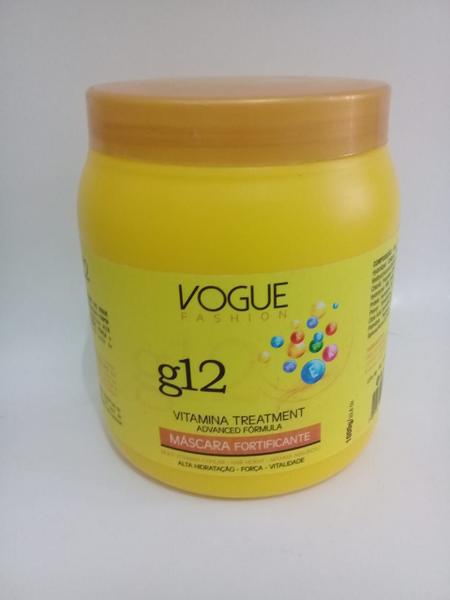 Máscara Fortificante Vitamina G12 Vogue Fashion 1Kg