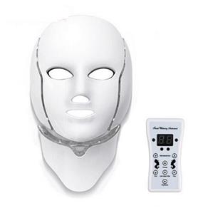 Mascara Fototerapia - 7 Cores Led - Facial e Pescoço