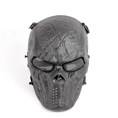 Máscara Full Face Preta M6 - para Airsoft