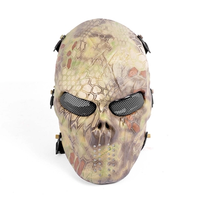 Máscara Full Face Sand Python M6 - para Airsoft