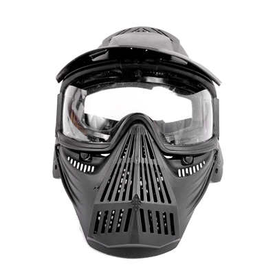 Máscara Full Gear Preta - para Airsoft