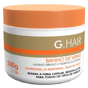 Máscara G.Hair Banho de Verniz 500g