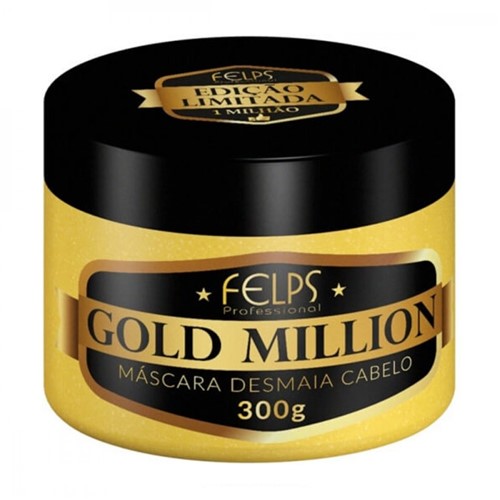 Máscara Gold Million Desmaia Cabelo Felps 300g
