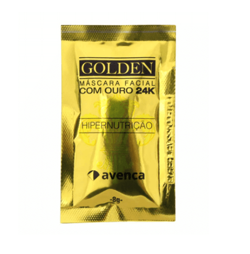Máscara Golden com Ouro 24K - Hipernutrição - Avenca