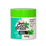Máscara Gota Dourada Coco Brasil Coco e Babosa - 500g