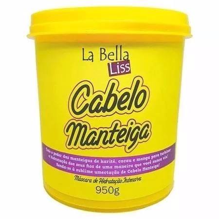 Máscara Hidratação Cabelo Manteiga La Bella Liss 950g - La Balla Liss