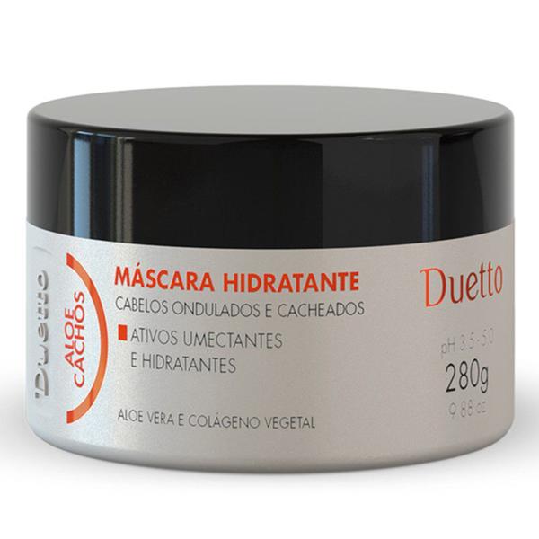 Máscara Hidratante Aloe Cachos Duetto 280g - Duetto Professional