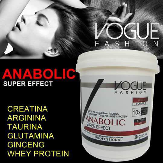 Mascara Hidratante Anabolic Vogue 1Kg