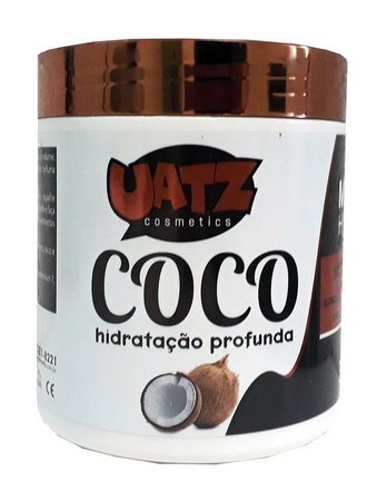 Máscara Hidratante de Coco Uatz ZapLiss 500 Gr - Uatz Zapliss