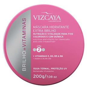 Máscara Hidratante Extrabrilho Vizcaya Brilho + Vitaminas – 200g
