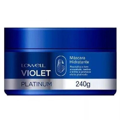 Máscara Hidratante Lowell Violet Platinum - 240g