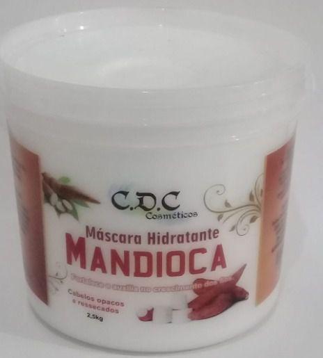Mascara Hidratante Mandioca CDC 2,5Kg (Balde)