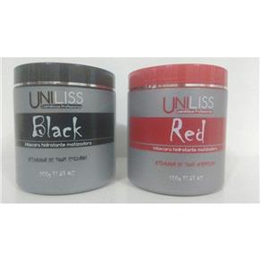 Mascara Hidratante Matizadora Black e Red Uniliss - 500g