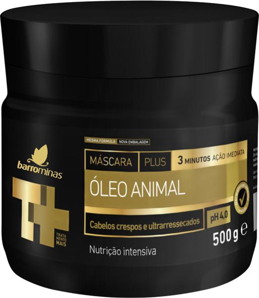 Máscara Hidratante Oleo Animal 500g T+ Barrominas