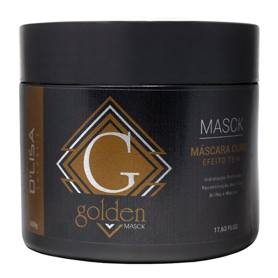 Máscara Hidratante Ouro Golden Masck D Lisa - D Lisa