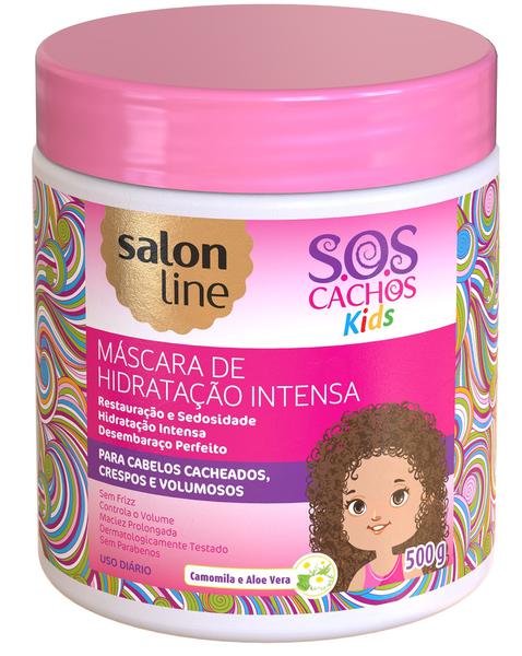Máscara Hidratante Sos Kids Infantil 500g - Salon Line