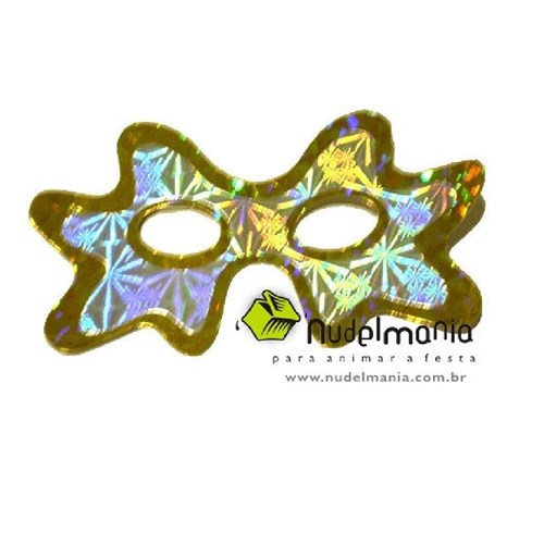 Máscara Holográfica América - Cores Sortidas - Unidade