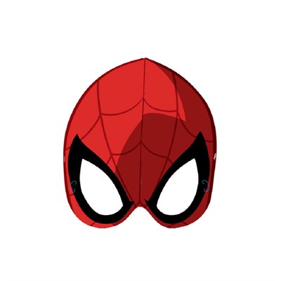 Máscara Homem Aranha - Spider Quadrinhos - 06 Unidades