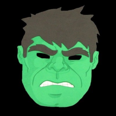Máscara Hulk - E.v.a. - Unidade