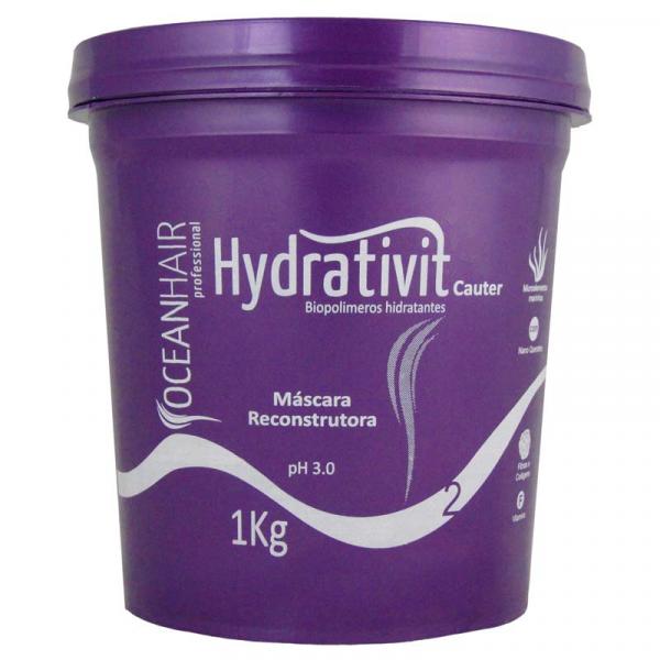 Máscara Hydrativit Biopolimeros Hidratantes PH 3.0 1Kg - Ocean Hair - Oceanhair