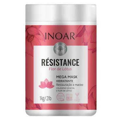 Máscara Inoar Résistance Flor de Lótus de Tratamento 1kg