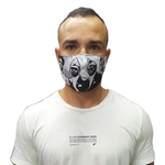 Máscara Lavável Reutilizável Com Elástico Dupla Proteção