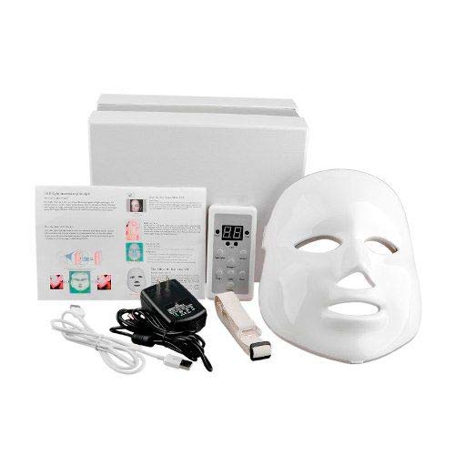 Mascara Led Tratamento Facial 7 Cores na Caixa Estética