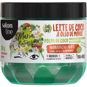 Máscara Leite de Coco e Óleo de Monoi - Hidratação - Maria Natureza - Salon Line