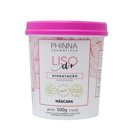 Mascara Liso D+ - Hidratação Profunda - 500g - Phinna Cosmésticos