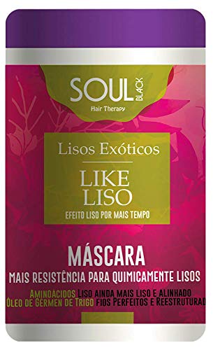 Máscara Lisos Like Lisos Soul Black 1Kg
