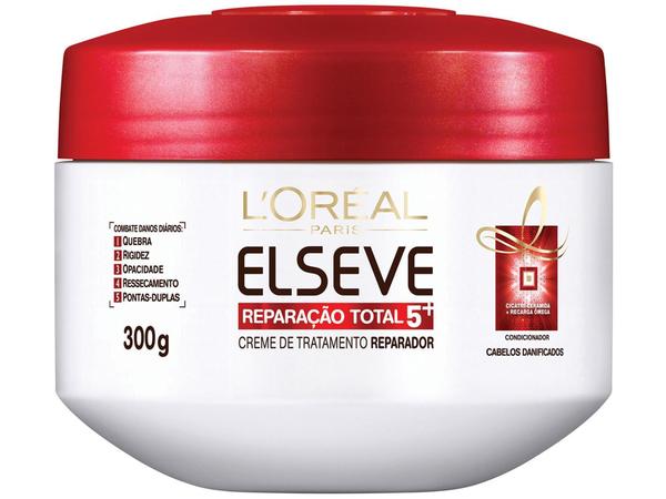 Máscara Loréal Paris Elseve Reparação Total 5+ - 300g - L'Oréal