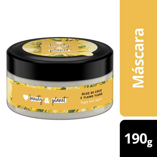 Máscara Love Beauty And Planet Hope And Repair 190g MASCR CAB LOVE BEAUTY 190G-PT OLEO COCO/YLANG